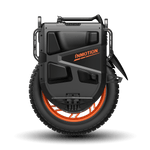 Rear view of INMOTION V13 Pro electric unicycle highlighting its robust design.