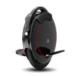 Side view of INMOTION V5 electric unicycle highlighting its modern design.