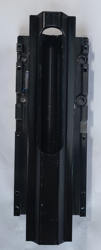 V11Y inner rail left - with via